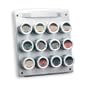 Kamenstein 12 Tin Magnetic Spice Rack