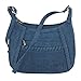 Magnifique Denim Shoulder Handbag with Adjustable Strap, Denim