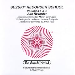 Suzuki Recorder School: Volumes 1 & 2 Alto Recorder
