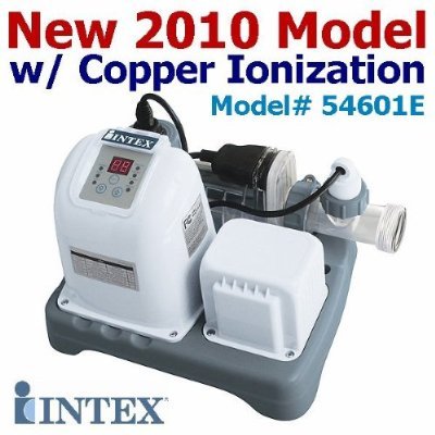 54601E - New 2010 Intex Deluxe Saltwater Syste w/ 2nd Stage Copper Ionization