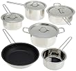 Star Crafts 10 Piece Stainless Steel Cookware Set
