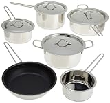 Star Crafts 10 Piece Stainless Steel Cookware Set