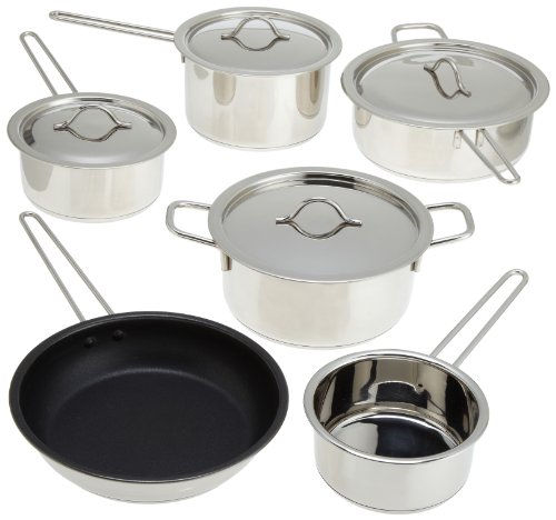 Star Crafts 10 Piece Stainless Steel Cookware Set product image