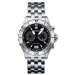 Wenger Men's 7085 AquaGraph Chrono Swiss Watch