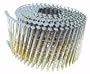 B & C Eagle 2X090HDRC 2-by-0.090-Inch-by-15-Degree Round Head Wire Collated Hot Dipped Galvanized Ring Shank Mini Coil Nail, 5400-Per Box