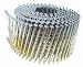 B & C Eagle 2X090HDRC Round Head 2-Inch by .090-Inch by 15 Degree Wire Collated Hot Dipped Galvanized Ring Shank Mini Coil Nail (5,400 per Box)