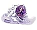 14K White Gold Loving Mom's Heart Gemstone title=