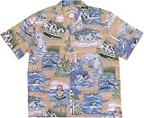 Florida Gold Coast Men's Hawaiian Aloha Shirt
