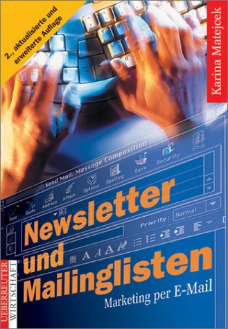 Cover image : Newsletter und Mailinglisten. Marketing per E-Mail