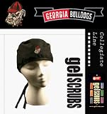 Georgia Bulldogs Scrub Style Cap from Gel Scrubs (with Bulldog Logo)