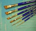 Sapphire Brush by Robert Simmons- Short Handle Liner #1