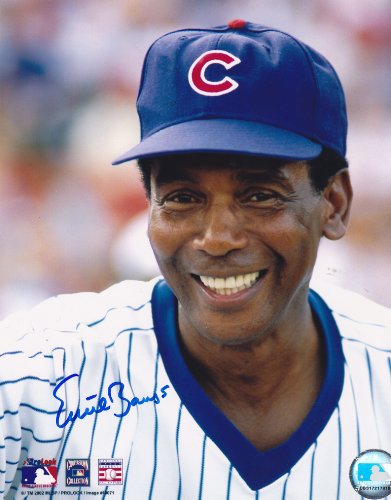 Ernie Banks Signed Autographed 8 X 10 Photo Chicago Cubs