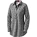 Legendary Whitetails Ladies Firelight Popover Flannel Tunic Charcoal Heather Large