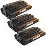 Samsung SF-6800 Set of 3 Black SF-6800D6 Compatible Laser Toner Cartridges by LD Products