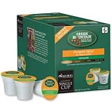 Green Mountain Pumpkin Spice Limited Edition Coffee For Keurig K Cup Brewing System 18 Count