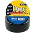 Bazic Duct Tape, 1.89 x 60 Yards, Black (Case of 12)