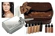 Belloccio's Complete Professional Airbrush Cosmetic Makeup System with a MEDIUM Shade Airbrush Makeup Foundation Set & Free Carry Bag, Highlighters & Blush