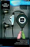 Sharper Image Retractable Headset w/ Mic for Skype or VOIP