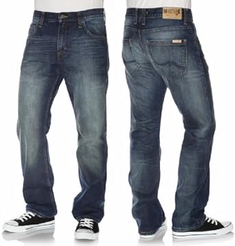 Mustang Jeans 'Hudson' Basic Ring Denim scratched used washed, GrÃ¶Ãe: ;Wash:scratched used (81 