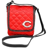 MLB Cincinnati Reds Quilted Purse, Classic Red