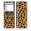 Cheetah Design Protective Decal Skin Sticker for Apple iPod nano 4G (4th Generation) Player