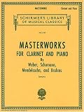 Masterworks for Clarinet and Piano (Woodwind Solo)