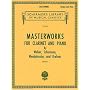 Masterworks for Clarinet and Piano