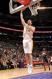Indiana Pacers v Los Angeles Lakers: Pau Gasol Photographic Poster Print by Andrew Bernstein, 16x24