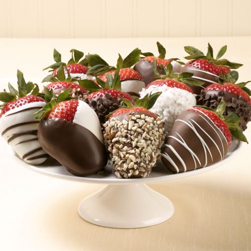 One Dozen Chocolate Dipped Strawberries