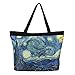 Galleria Enterprises Van Gogh Starry Night Tote Bag