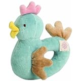 Miyim Simply Organic Chicken Rattle Plush Toy, 0-3 Months
