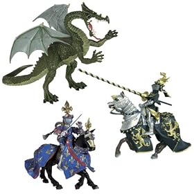 Knights and Dragons Set 1 by Safari