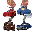 Disney Pixar CARS flashing keyrings - 4 pcs keychain set