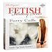 Fetish Fantasy Bondage Gear White Furry Metal Handcuffs