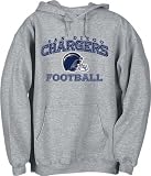 San Diego Chargers Stacked Helmet Hooded Sweatshirt