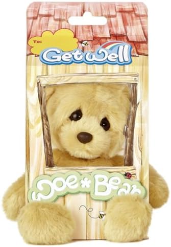 Aurora World Woe Bear Sentiments Get Well 8" Plush