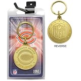 Chicago Bears Bronze Bullion Keychain