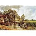 Hay Wain 1817 by John Constable. Art Print Poster FRAME IT.. 28.5 inches width by 22.5 inches height. Highest Quality Art Poster Print