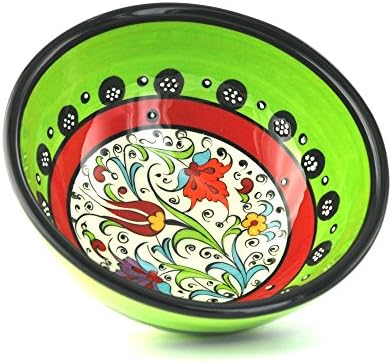 Nimet Classical Turkish Porcelain Bowl 10cm by Paykoc N10010 Light Green