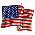 Support Our Troops Flag Ornament (3")