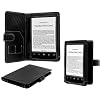 Navitech - Funda De Cuero Sint�tico Para El eReader Sony PRS T1 Touch Edition Series, Color Negro
