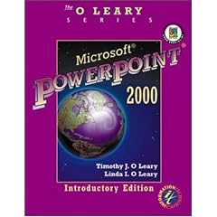 O'Leary Series:  Microsoft PowerPoint 2000 Introductory Edition