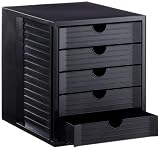Zoom Produkt-Bild: HAN 1450-13 B&uuml;robox geschlossen 275x330x320mm schwarz Kunststoff