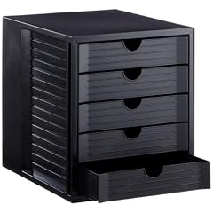 HAN 1450-13 B�robox geschlossen 275x330x320mm schwarz Kunststoff