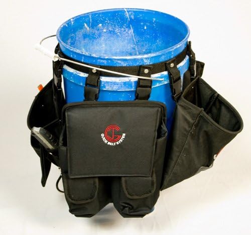 Quick Belt System QBS62 Adjustable Bucket Belt for Tool Bags-Pouches-Water Bottles-Cell Phones-Ice Fishing Buckets-Hunting-Fishing Boats. (BELT ONLY)