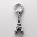 Fossil Eiffel Tower Charm