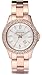 Michael Kors #MK5403 Women's Rose Gold Tone Glitz Bezel Analog Watch