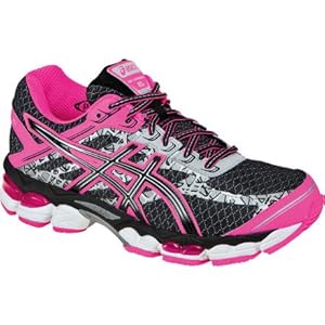 ASICS Women's GEL-Cumulus 15 Lite-Show Running Shoe,Black/Onyx/Flash Pink,8 M US