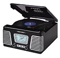 Crosley CR711 Autorama Turntable with AM/FM Radio, Black