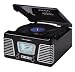 Crosley CR711 Autorama Turntable with AM/FM Radio, Black